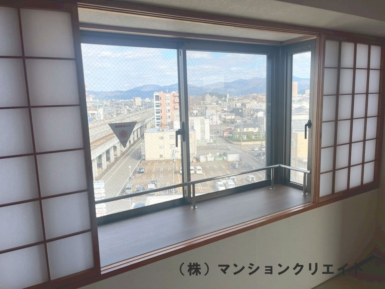 ファミール大手町の和室|和室の北側の出窓