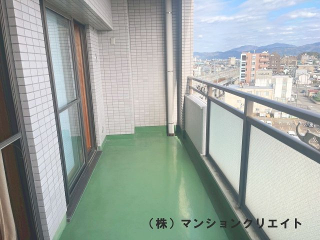ファミール大手町のバルコニー