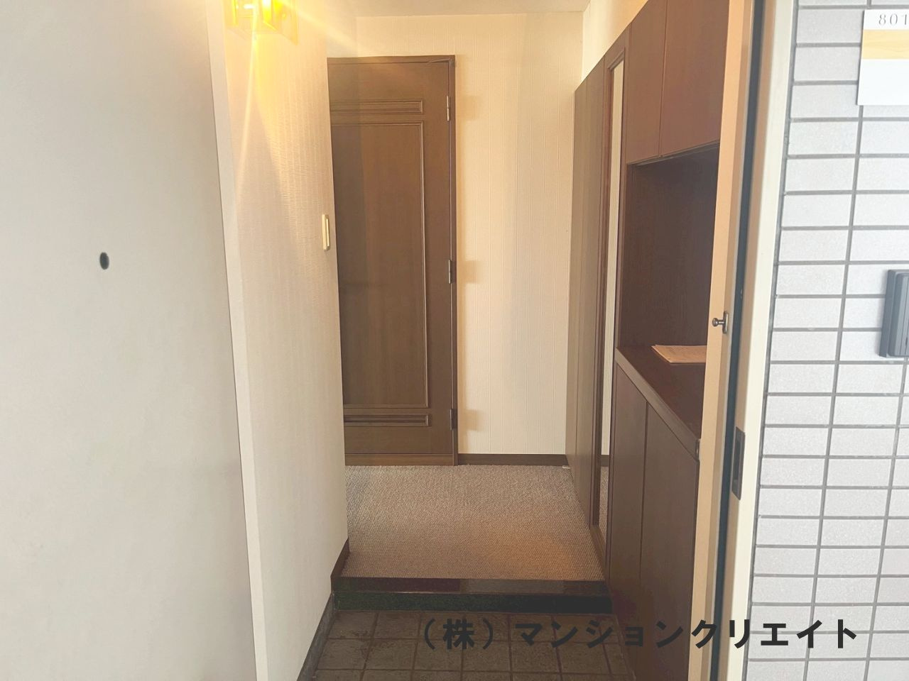 ファミール大手町の玄関|内玄関です