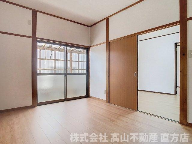 山部戸建ての寝室