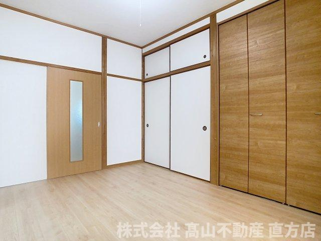 山部戸建ての寝室