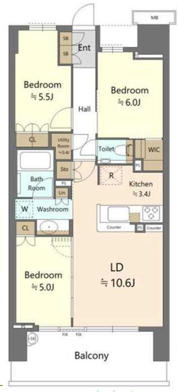 昭島市代官山２丁目の中古マンション