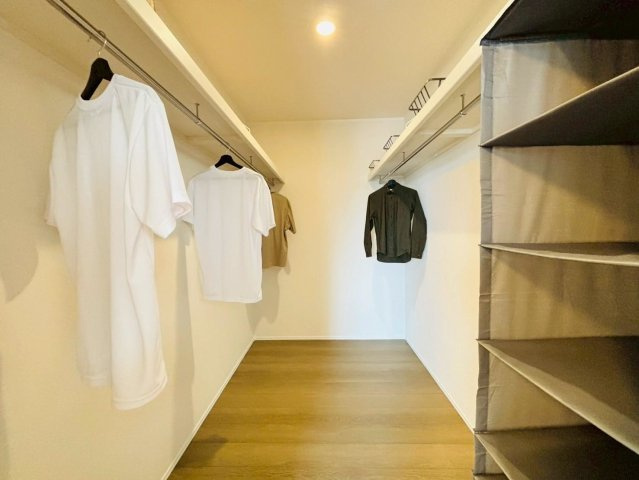 ダイマルタウン　安八郡神戸町神戸第8　全３区画分譲の収納|収納スペースを広く設けているので、生活スペースも広々と使えます。