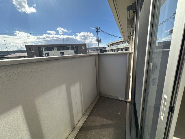 セジュール苫編のバルコニー