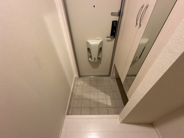 セジュール苫編の玄関