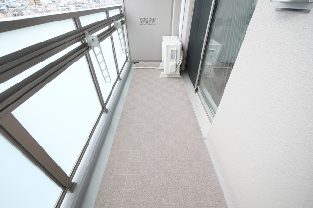 リアライズ鶴橋東Ⅱのバルコニー