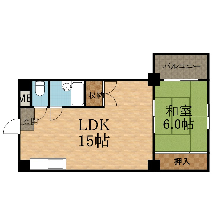 プティセジュールの間取り