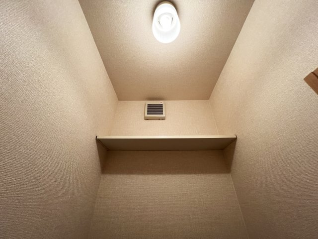 ブルージュあざみの収納|トイレ内収納