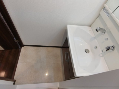 【洗面所】 | プレジオ神戸ＷＥＳＴ | 脱衣スペースもあります