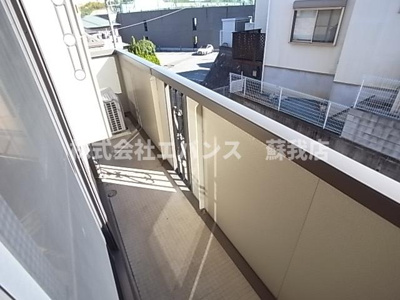 【バルコニー】 | コモドA | 広々としたバルコニーです