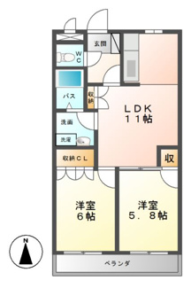 【間取り】 | サンライズガーデン