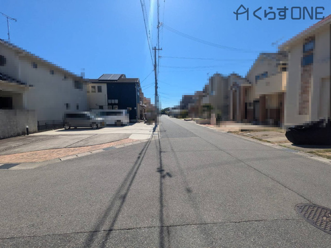 【前面道路含む現地写真】 | 姫路市網干区新在家／中古戸建