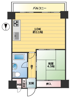 【間取り】 | クラウンマンション