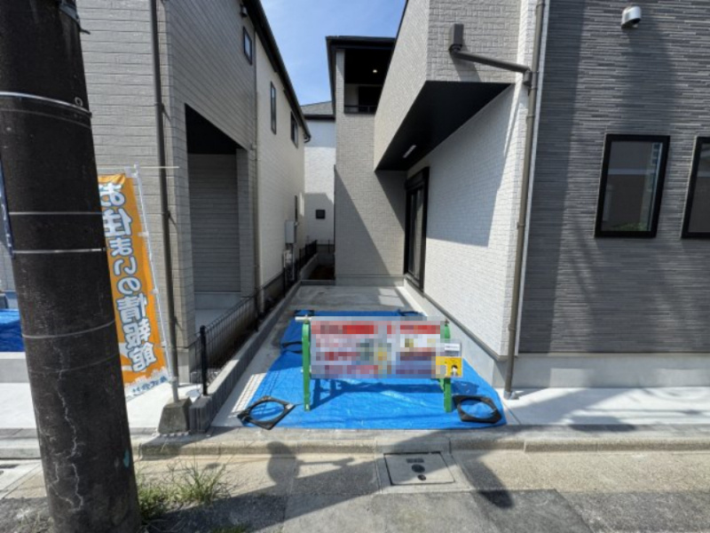 葛飾区東水元５丁目新築戸建【東水元小学校：4分】の駐車場|B号棟駐車スペース