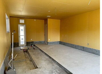 大津市今堅田２丁目の店舗事務所の内装