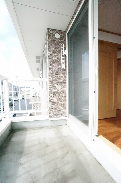 ラヴァーズハウスⅢのバルコニー