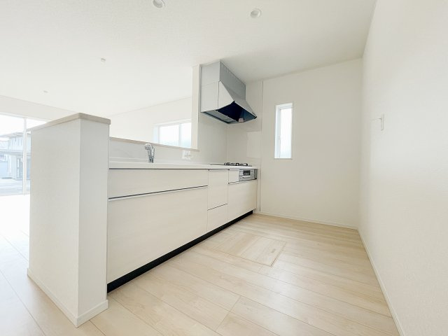 新築戸建・建売　福島市松川町木曽内裡　CRADLE GARDEN　全4棟のキッチン