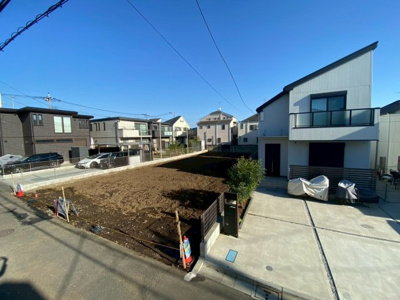 【区画図】 | 建築条件付き土地/喜多見3区画 | カラーセレクト可能な建築条件付き物件でございます