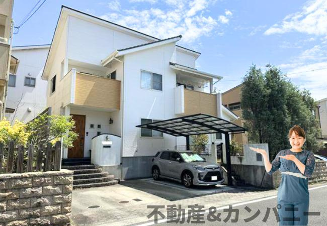 南白水1丁目中古戸建の外観|外観もきれいです