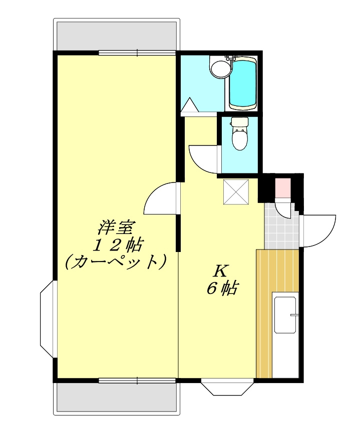 セピアコート93’の間取り