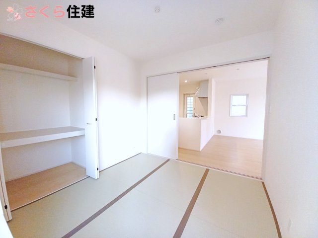 宇都宮瑞穂野第３ ２号棟の和室|リビングとなりに和室もあるので小さいお子様のお昼寝やお客様が来た時の客間としても便利です