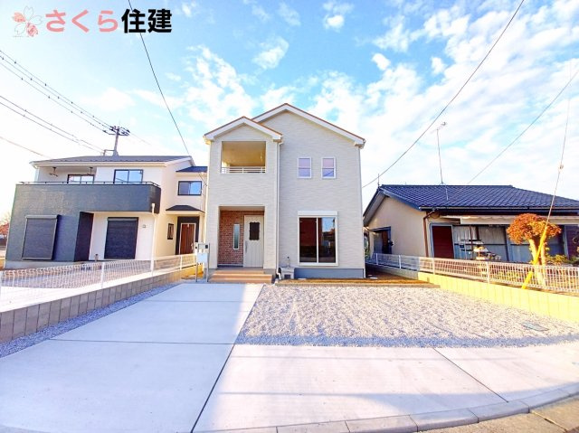 宇都宮瑞穂野第３ ２号棟の外観|車は3台駐車可能です