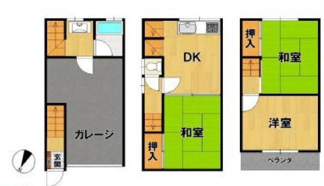 東大阪市日下町8丁目　収益戸建