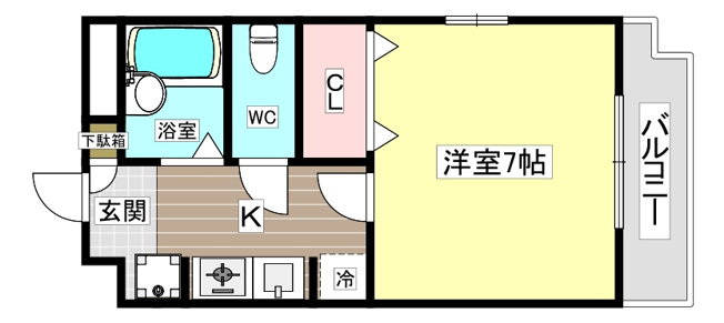 【間取り】 | ステラハウス２２