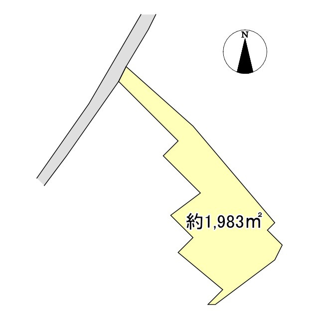 熊谷市小八林字南谷　土地の土地図