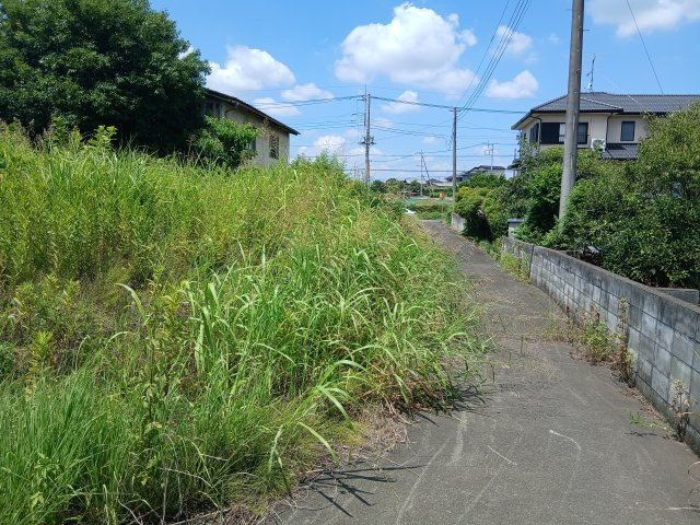 熊谷市小八林字南谷　土地の外観