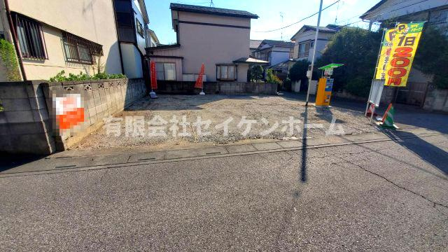深谷市東方　建築条件なし売地の外観
