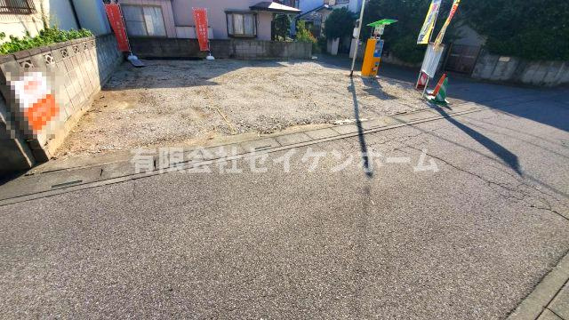 深谷市東方　建築条件なし売地の外観