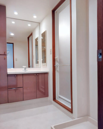 【独立洗面台】 | サンクタス高崎ドリームコート　8F