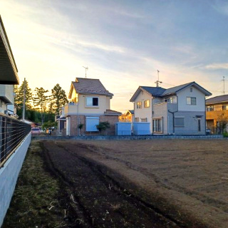 東松山市大字東平の売地の外観