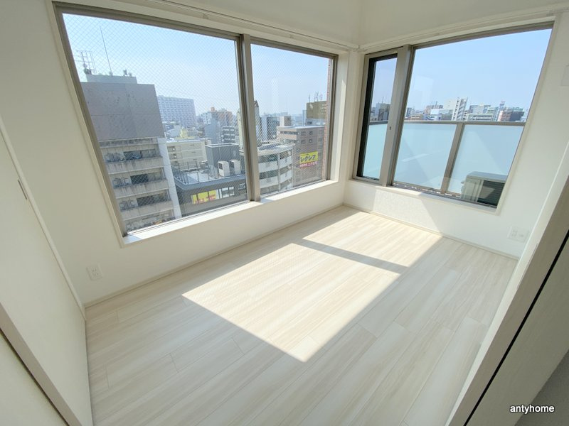 プレジオ恵美須　仲介手数料無料の寝室