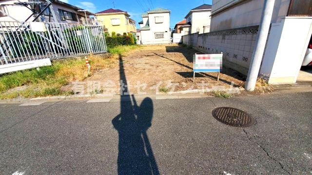 深谷市稲荷町3丁目　建築条件無し売地の外観