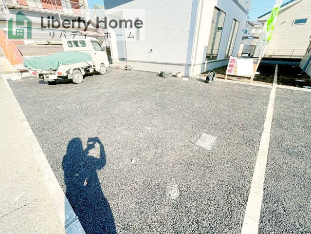 筑西市下川島第2　新築戸建　1号棟の駐車場