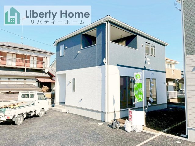 筑西市下川島第2　新築戸建　1号棟の外観