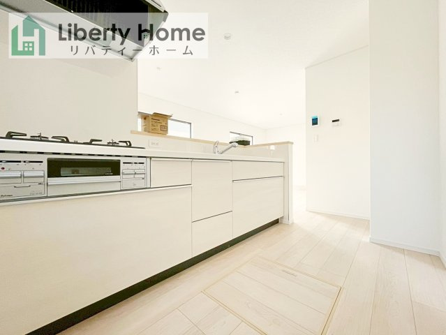 筑西市下川島第2　新築戸建　1号棟のキッチン
