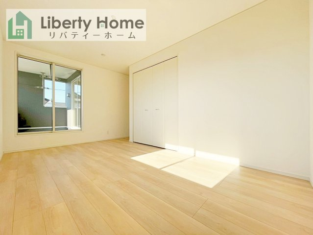 筑西市下川島第2　新築戸建　2号棟の寝室