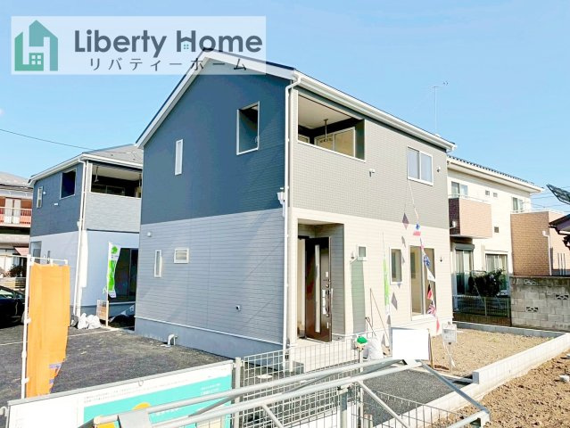 筑西市下川島第2　新築戸建　2号棟の外観|ご予約をいただければ、『平日の空いた時間』『周辺物件まとめて見たい』『1件だけ見たい』ももちろん可能です♪
お気軽にお問合せください♪