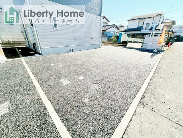 筑西市下川島第2　新築戸建　2号棟の駐車場