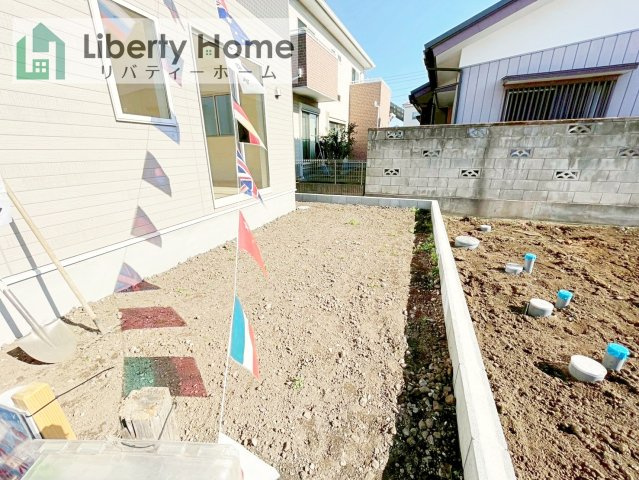 筑西市下川島第2　新築戸建　2号棟の庭