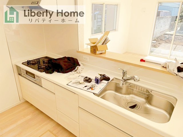 筑西市下川島第2　新築戸建　2号棟のキッチン