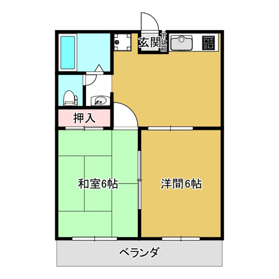 【間取り】 | 石原ハイツ