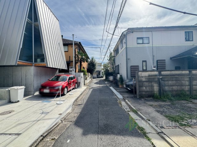 目黒区大岡山1丁目の前面道路含む現地写真