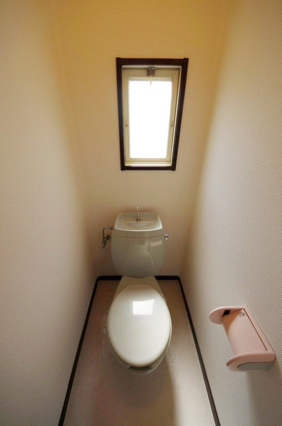 ふじみ野市苗間の一棟アパートのトイレ