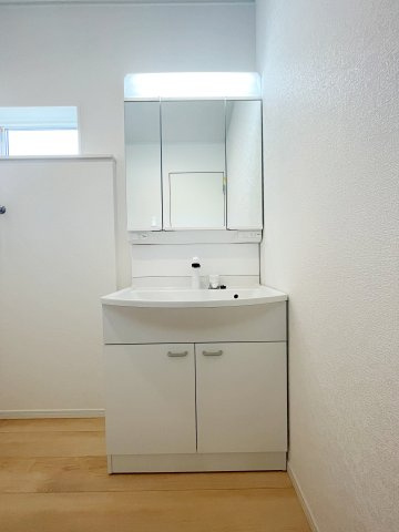 新築戸建・建売　福島市松川町木曽内裡　CRADLE GARDEN　全4棟の独立洗面台