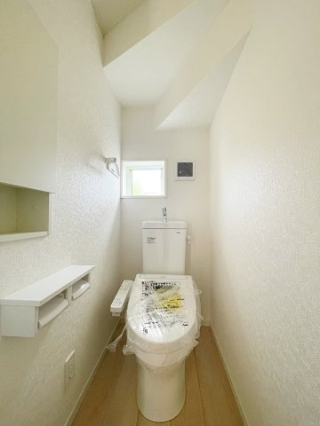 新築戸建・建売　福島市松川町木曽内裡　CRADLE GARDEN　全4棟のトイレ