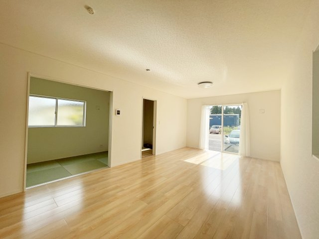 新築戸建・建売　福島市松川町木曽内裡　CRADLE GARDEN　全4棟の居間・リビング